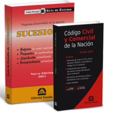 PROMO 47: Guía de Estudio de Sucesiones + Código Civil y Comercial (de bolsillo) - comprar online