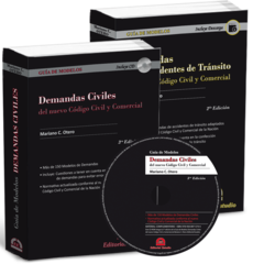 PROMO 59: GM Demandas Civiles (con CD-ROM) + GM Demandas por Accidentes de Tránsito (con Contenido Digital Descargable)