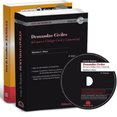 PROMO 61: Guía de Modelos de Demandas Civiles (con CD-ROM) + Guía de Estudio de Familia