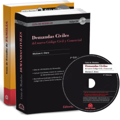 PROMO 61: Guía de Modelos de Demandas Civiles (con CD-ROM) + Guía de Estudio de Familia