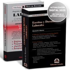 PROMO 69: Guía de Modelos de Escritos y Documentos Laborales (con Contenido Digital Descargable) + Guía de Estudio de Laboral - comprar online