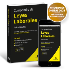 Compendio de Leyes Laborales (Libro Físico + Libro Digital) - comprar online