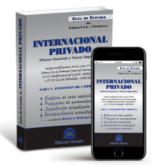 Guía de Estudio de Internacional Privado (Libro Físico + Libro Digital)