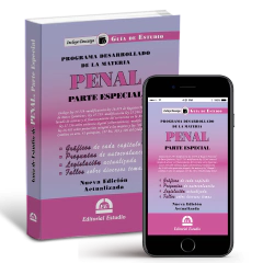 Guía De Estudio de Penal Parte Especial (Libro Físico + Libro Digital) - comprar online