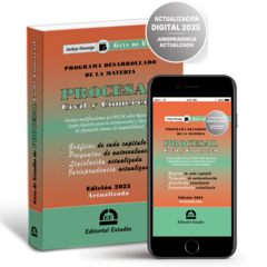 Guía de Estudio de Procesal Civil y Comercial (Libro Físico + Libro Digital) - comprar online