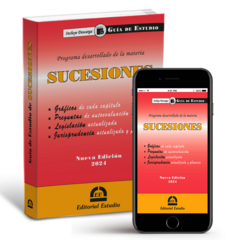 Guía de Estudio de Sucesiones (Libro Físico + Libro Digital) - Editorial Estudio