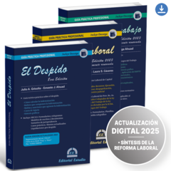 COMBO GRISOLIA (GPP El Despido + GPP Riesgos del Trabajo + GPP Procesal Laboral) - comprar online