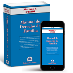 Manual de Derecho de Familia - Mariano C. OTERO (Libro Físico + Libro Digital)
