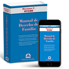 Manual de Derecho de Familia - Mariano C. OTERO (Libro Físico + Libro Digital)