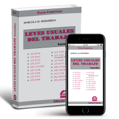 Leyes Usuales del Trabajo Anotadas (Libro Físico + Libro Digital)
