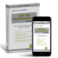 Ley de Teletrabajo Comentada (Libro Físico + Libro Digital)