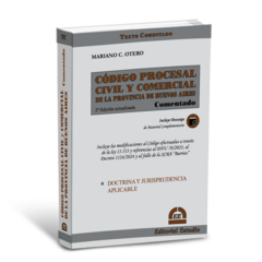 Código Procesal Civil y Comercial de la Provincia de Bs. As. Comentado - comprar online