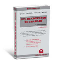 PROMO 20: Guía de Estudio de Laboral + Ley de Contrato de Trabajo Comentada - Editorial Estudio