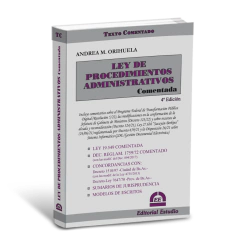 Ley de Procedimientos Administrativos Comentada (Libro Físico + Libro Digital) - comprar online