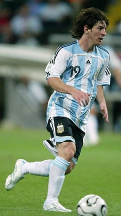 Argentina titular 2006 Messi en internet