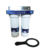 Filtro de agua 2 etapas conexión de media ½ PuriPlus carcasa 10 pulgadas Blanco c-511-