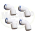 KIT X4 ACOPLE CODO 3/8 MANGUERA X 1/2 ROSCA MACHO NPT Referencia: 174-DCC002E