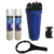 Carcasa 10 pulgadas azul y 2 membrana sedimentos polipropileno 5 micras. c-129-22-