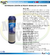 Kit de repuesto para Filtro de agua alcalinizador ultravioleta 5 etapas c-501-032-013- - mercadeovalle