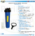 Carcasa Big Blue 20 pulgadas conexión 1 pulgada + Membrana PP sedimentos 20 micras c - 26-63- - comprar online