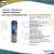 Kit repuesto filtro osmosis inversa 200 galones, 3 membranas 10 pulgadas, membrana HIDROTEK 200 Galones c -501-010- - mercadeovalle