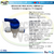 Válvula bola recta - Llave entrada plástica para manguera - válvula de paso acople rápido Q.F, conexión ¼ mang x ¼ mang. C-206- DCC025A - comprar online
