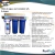 Filtro de agua 10 pulgadas 3 Etapas, Conexión 1/2 Azul PuriPlus c -658- en internet