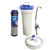 Filtro de agua 1 etapa 10 pulgadas Blanco conexión 1/2 con membrana filtrante carbón granular c-182-73-87-23