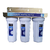 Filtro de agua 3 etapas conexión de media ½ PuriPlus Carcasa blanca 10 pulgadas importada c -512-