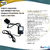 Kit repuesto filtro osmosis 100, membranas 10 pulg, T33 coco, membrana RO 100, Tubo uv 6w y Fuente electronica c -501-31-09-13-15 - comprar online