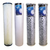 Kit x4 membranas Big Blue 20 pulgadas: polipropileno plisado 20 micras, sedimentos 5 micras, carbón activado bloque c-103-29-28-28