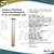 Filtro de agua 20 pulgadas slim 5 etapas luz uv 25w conexión 3/4 AZUL PuriPlus c -561-04-