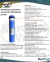 Membrana FEY 600 Galones ósmosis inversa + Kit x3 membranas 10 pulgadas sedimentos, carbón bloque y carbón granular c -501-195- - comprar online