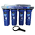 Filtro de agua 10 pulgadas 4 Etapas, Conexión 1/2 PuriPlus azul c -656- - comprar online