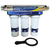 Filtro de agua 4 etapas conexión de media ½ Carcasa 10 pulgadas Blanco y luz ultravioleta 25 wattios PuriPlus c -512-4- - comprar online