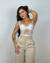 Body Laíssa - Branco na internet