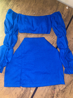 Conjunto Nicolly azul - comprar online