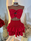 Conjunto vermelho