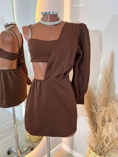 Vestido no alfaiataria