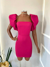 Vestido no alfaiataria pink