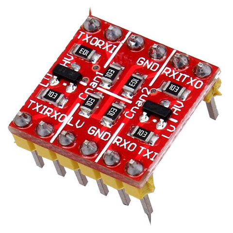 Conversor Adaptador Niveles Lógicos 5v 3v3 2 canales Arduino