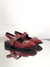 MOCASIN MOSCU ROJO CHAROL