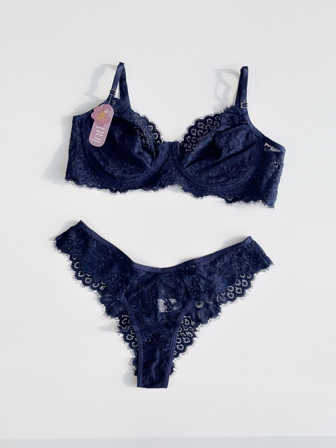 Conjunto Milena - Azul Marinho