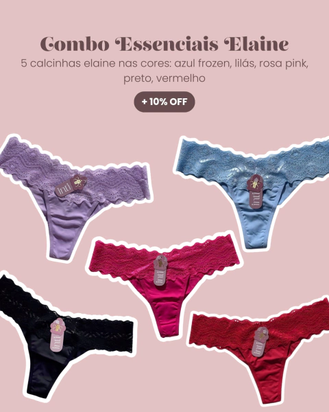 Combo Essenciais Elaine - comprar online