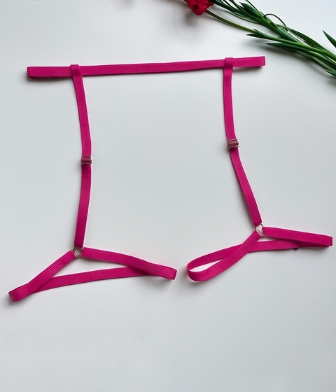 Cinta Liga Perna - Rosa Pink - comprar online