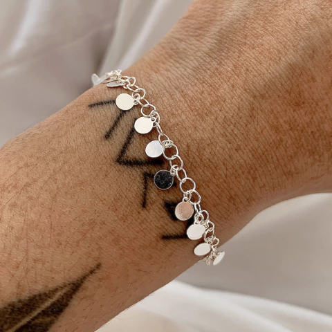 Pulseira Mini Medalhas - comprar online