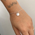 Pulseira Medalha M Personalizada
