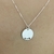 Colar Medalha Digitais Personalizada 14mm - loja online