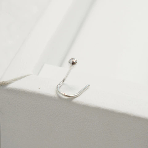 Piercing Nariz Bolinha Prata