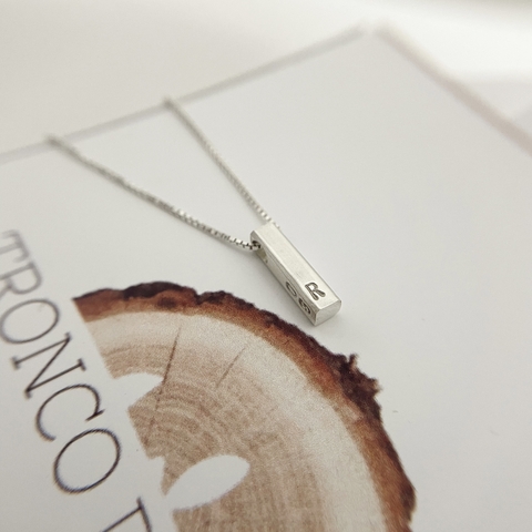 Colar Barra mini Personalizado
